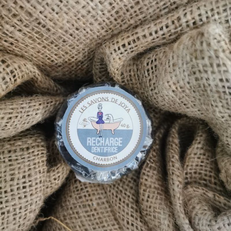 Recharge Dentifrice Solide - 40Gr - Charbon