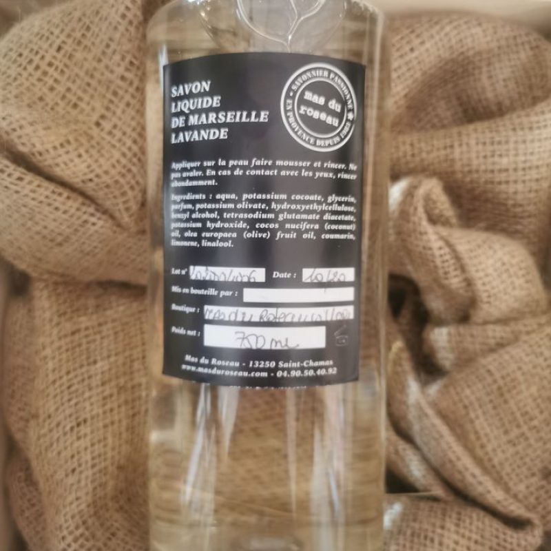 Savon de Marseille Liquide - 750ml - Lavande